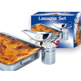 MAX LASAGNA SET INOX 4 BUC MAX LASAGNA SET INOX 4 BUC