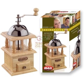 MAX MACINACAFFÈ CON CASSETTO IN LEGNO MAX MACINACAFFÈ CON CASSETTO IN LEGNO