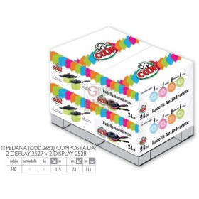 MAX PEDANA CASSERUOLE/PADELLE ASS. 210 PZ MAX PEDANA CASSERUOLE/PADELLE ASS. 210 PZ