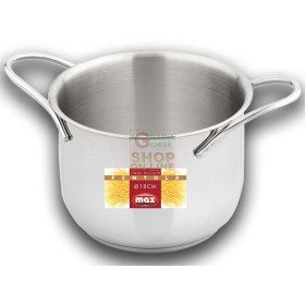 MAX POT 18CM STEEL MAX POT 18CM STEEL