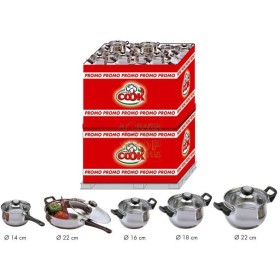 MAX VASE DIN OTEL INOXIDABIL ASS.20 BUC + 20 CAPACE MAX VASE DIN OTEL INOXIDABIL ASS.20 BUC + 20 CAPACE
