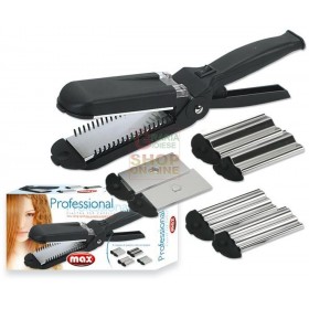 MAX PIASTRA PER CAPELLI PROFESSIONALE 4 IN 1 MAX PIASTRA PER CAPELLI PROFESSIONALE 4 IN 1