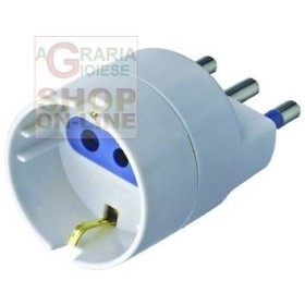 ADATTATORE 10A CU T PENTRU SCHUKO SOCKET ADATTATORE 10A CU T PENTRU SCHUKO SOCKET