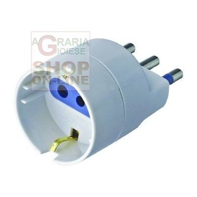 ADATTATORE 10A CU T PENTRU SCHUKO SOCKET