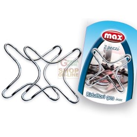 MAX RIDUTTORE FIAMMA - BLISTER 2 PZ. MAX RIDUTTORE FIAMMA - BLISTER 2 PZ.