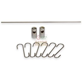 MAX feroviar 40CM +6 CÂRLIGE ȘI PINI FISSAGGIO MAX feroviar 40CM +6 CÂRLIGE ȘI PINI FISSAGGIO
