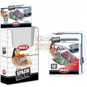 MAX SACCHETTI AIROS SET 10 PZ ASSORT.PALLBOX MAX SACCHETTI AIROS SET 10 PZ ASSORT.PALLBOX