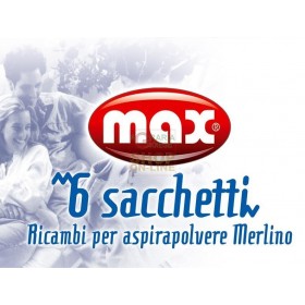 MAX ASPIR PUNGI DE REZERVĂ. MERLIN 6 BUC MAX ASPIR PUNGI DE REZERVĂ. MERLIN 6 BUC