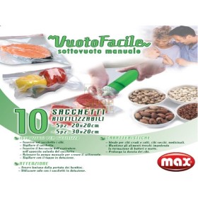MAX SET 10 PUNGI DE VID ALIMENTAR MAX SET 10 PUNGI DE VID ALIMENTAR