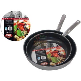 MAX SET 2 PADELLE ALTE ANT.26/30CM M/INOX MAX SET 2 PADELLE ALTE ANT.26/30CM M/INOX