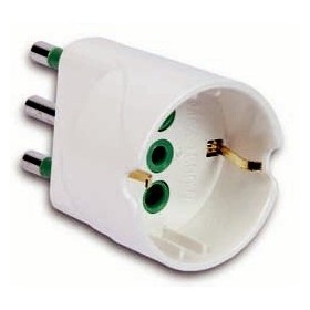 ADATTATORE 10A-BIP PENTRU SCHUKO SOCKET ADATTATORE 10A-BIP PENTRU SCHUKO SOCKET