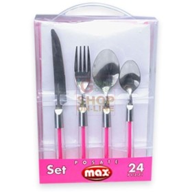 MAX SET 24 TACÂMURI ȘI CULORI ASORTATE TRANSP. MAX SET 24 TACÂMURI ȘI CULORI ASORTATE TRANSP.