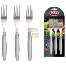 MAX SET DE 3 FURCI DE LINIE INOXIDABILE MAX SET DE 3 FURCI DE LINIE INOXIDABILE