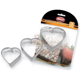 MAX SET 3 FORME BISCUITI INIMA MAX SET 3 FORME BISCUITI INIMA