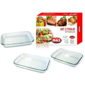 MAX SET 3 TĂVI DREPTUNGHIULARE 2.9-2.2-1.6LT MAX SET 3 TĂVI DREPTUNGHIULARE 2.9-2.2-1.6LT