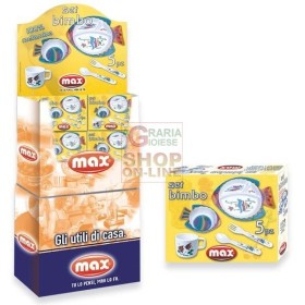 MAX SET BIMBO 5 PZ  MELAMINA MAX SET BIMBO 5 PZ MELAMINA