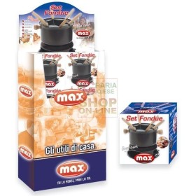 MAX SET FONDUE 11 PEZZI IN PALLBOX MAX SET FONDUE 11 PEZZI IN PALLBOX