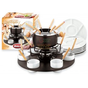 MAX SET FONDUE 6 PIATTI B.CHI FESTOSA 30PZ MAX SET FONDUE 6 PIATTI B.CHI FESTOSA 30PZ