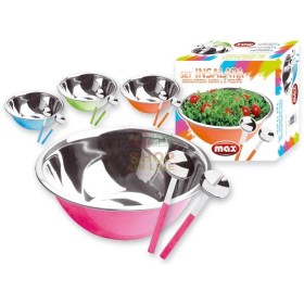 MAX SET INSALATA KOLOR 28CM+2POSATE MAX SET INSALATA KOLOR 28CM+2POSATE