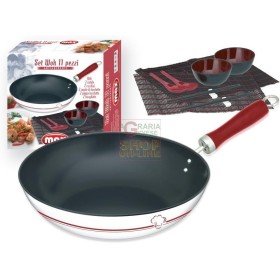 MAX SET WOK 11PZ DIM. 30 CM MAX SET WOK 11PZ DIM. 30 CM