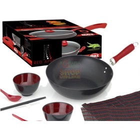 MAX SET WOK 11PZ RED APPEAL MAX SET WOK 11PZ RED APPEAL