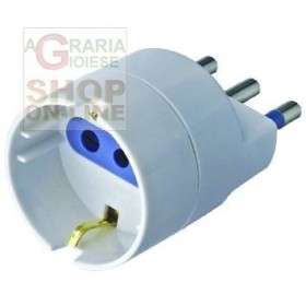 ADATTATORE 16A CU T PENTRU SCHUKO SOCKET ADATTATORE 16A CU T PENTRU SCHUKO SOCKET