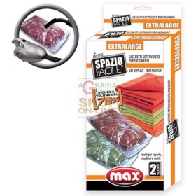 MAX SPAZI EASY 2PCS EXTRALARG 80X100 CM MAX SPAZI EASY 2PCS EXTRALARG 80X100 CM