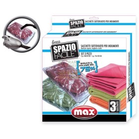 MAX SPAZIO FACILE SET 3 SACCHETTI MAX SPAZIO FACILE SET 3 SACCHETTI