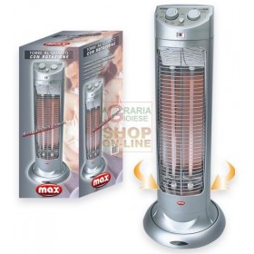 MAX STUFA A TORRE QUARZO 1000 W LUX MAX STUFA A TORRE QUARZO 1000 W LUX