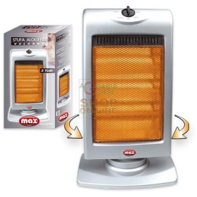 MAX STUFA ALOGENA VULCANO 1200 W SILVER MAX STUFA ALOGENA VULCANO 1200 W SILVER