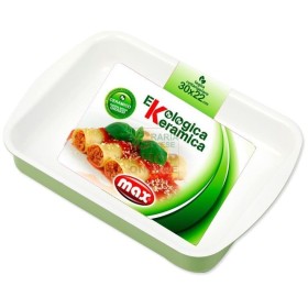 MAX TEGLIA RETTAN. 30X22CM ALU.EKOCERAMIKA MAX TEGLIA RETTAN. 30X22CM ALU.EKOCERAMIKA