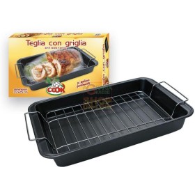 MAX TAVA DE COPT DREPTUNGHIULARA CU GRILAJ 37X25 MAX TAVA DE COPT DREPTUNGHIULARA CU GRILAJ 37X25