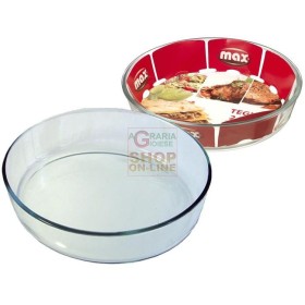 MAX TEGLIA TONDA 2LT 26,5X23,5X6CM MAX TEGLIA TONDA 2LT 26,5X23,5X6CM