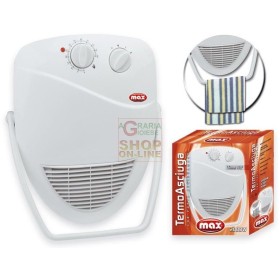 MAX TERMOASCIUGA 2000W C/PORTASALVIETTE MAX TERMOASCIUGA 2000W C/PORTASALVIETTE