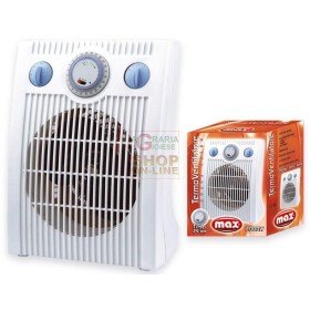 MAX TERMOVENTILATORE TAVOLO C/TIMER 2000 W MAX TERMOVENTILATORE TAVOLO C/TIMER 2000 W