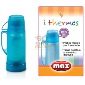 MAX THERMOS 150ML COLORI ASSORTITI 35PZ MAX THERMOS 150ML COLORI ASSORTITI 35PZ