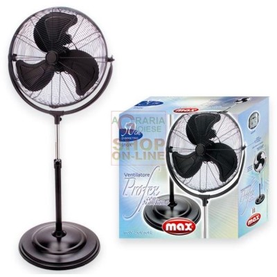 MAX VENTILATORE ACCIAIO PIANTANA D.50