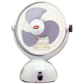 MAX FAN TAVOLO 30CM CU RADIO MAX FAN TAVOLO 30CM CU RADIO