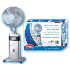 ventilator MAX ȘI LAMPA DE PODEA W / VAPORIZATOR ventilator MAX ȘI LAMPA DE PODEA W / VAPORIZATOR