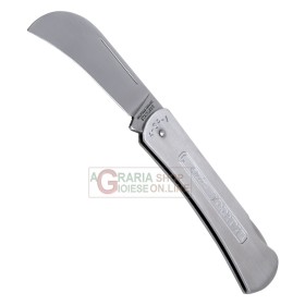 BAHCO COLTELLO CHIUDIBILE PER GIARDINAGGIO IN ACCIAO INOX LAMA A GANCIO CM. 17 BAHCO COLTELLO CHIUDIBILE PER GIARDINAGGIO IN ACCIAO INOX LAMA