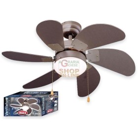 MAX FAN SOFFITTO 6 LAME, DIA 76CM MAX FAN SOFFITTO 6 LAME, DIA 76CM