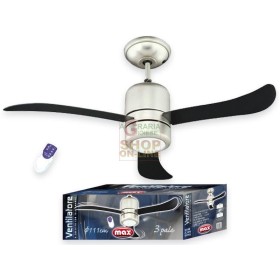 MAX FAN SOFFITTO,3 LAME C/TELEC 111 MAX FAN SOFFITTO,3 LAME C/TELEC 111