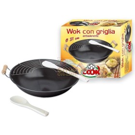 MAX WOK CU ACCESORII DIA 31CM MAX WOK CU ACCESORII DIA 31CM