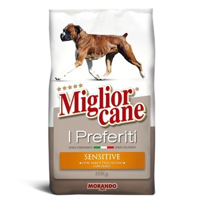 MIGLIORCANE KG. 10 PREFERSENSIBILE ITI CU PEȘTE