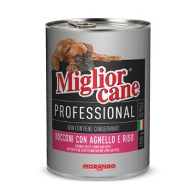 MIGLIORCANE PROFESSIONAL BOCCONI CON AGNELLO E RISO GR.1250