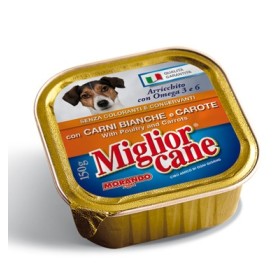 MIGLIORCANE profesionale CU CARNE ALBA SI MORCOVI GR. 150