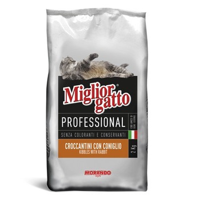 MIGLIORGATTO KG. 17 PROFESSIONAL CON CONIGLIO