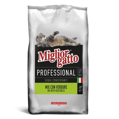 MIGLIORGATTO KG. 17 MIX PROFESIONAL CU LEGUME