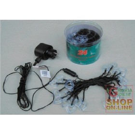 MINILUCCIOLE PER INTERNO A LED CUORI PZ. 24 MINILUCCIOLE PER INTERNO A LED CUORI PZ. 24