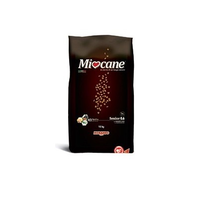 MIOCANE SENIOR CROCCHETTE PER CANI CON SALMONE E RISO KG. 10